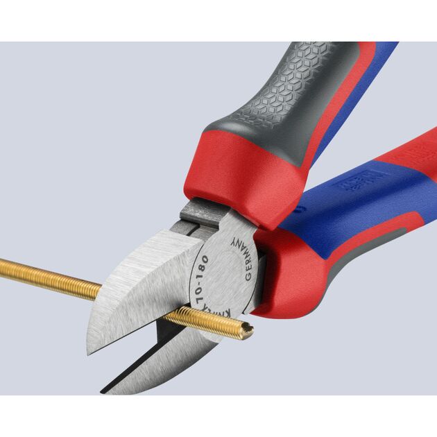Кусачки боковые KNIPEX 70 02 180, фото , изображение 2 | SNABZHENIE.com.ua