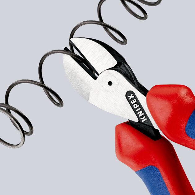 Кусачки боковые компактные X-Cut KNIPEX 73 05 160, фото , изображение 4 | SNABZHENIE.com.ua