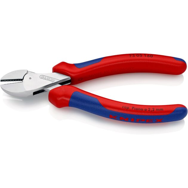 Кусачки боковые компактные X-Cut KNIPEX 73 05 160, фото , изображение 2 | SNABZHENIE.com.ua