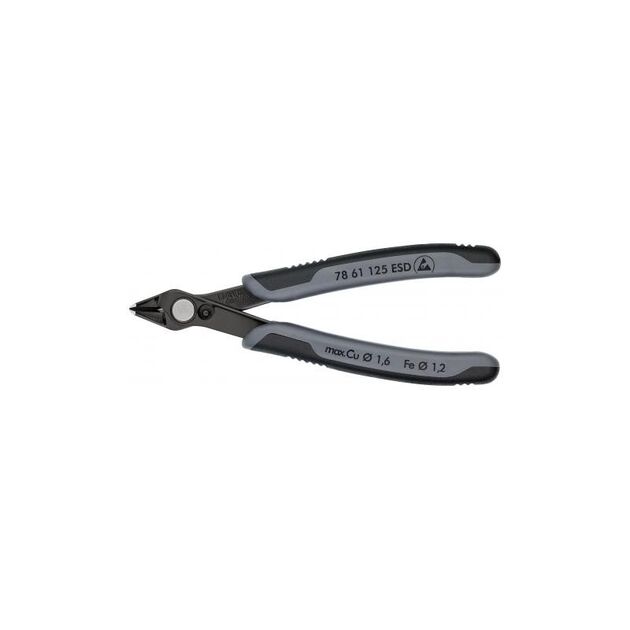 Кусачки KNIPEX Electronic Super Knips® 78 61 125 ESD, фото  | SNABZHENIE.com.ua