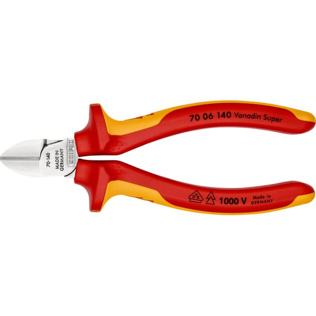 Кусачки KNIPEX боковые 70 06 140, фото , изображение 2 | SNABZHENIE.com.ua