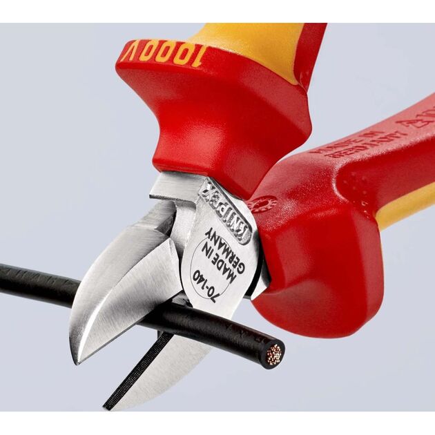 Кусачки KNIPEX боковые 70 06 140, фото , изображение 4 | SNABZHENIE.com.ua