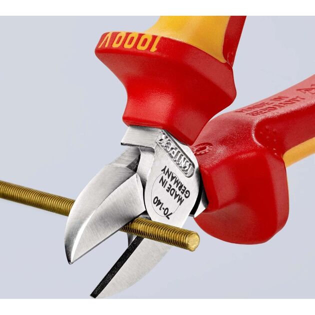 Кусачки KNIPEX боковые 70 06 140, фото , изображение 6 | SNABZHENIE.com.ua