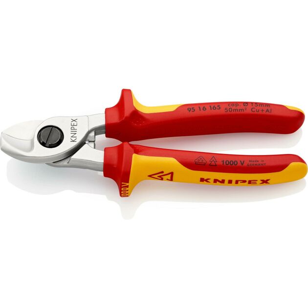 Ножницы для резки кабелей KNIPEX 95 16 165, фото  | SNABZHENIE.com.ua