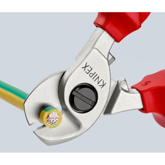 Ножницы для резки кабелей KNIPEX 95 16 165, фото , изображение 3 | SNABZHENIE.com.ua