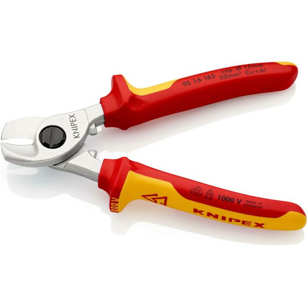 Ножницы для резки кабелей KNIPEX 95 16 165, фото , изображение 2 | SNABZHENIE.com.ua