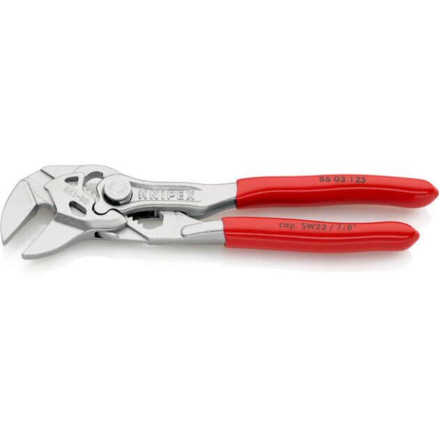 Переставні кліщі-гаєчний ключ KNIPEX 86 03 125, фото , зображення 2 | SNABZHENIE.com.ua
