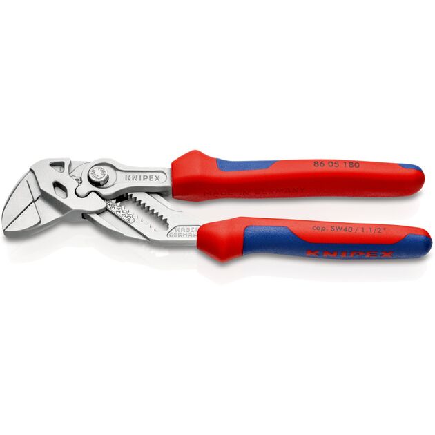 Переставные клещи-гаечный ключ KNIPEX 86 05 180, фото  | SNABZHENIE.com.ua