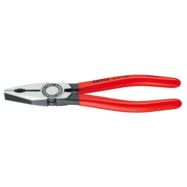 Плоскогубцы комбинированные Knipex 03 01 180, фото  | SNABZHENIE.com.ua