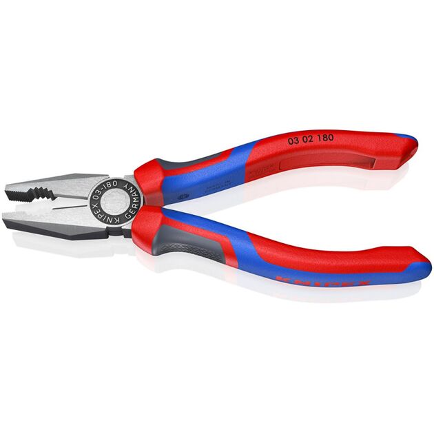 Комбинированные плоскогубцы KNIPEX 03 02 180, фото  | SNABZHENIE.com.ua