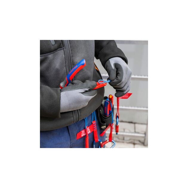 Комбинированные плоскогубцы KNIPEX 03 02 180, фото , изображение 8 | SNABZHENIE.com.ua