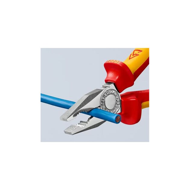Комбинированные плоскогубцы VDE KNIPEX 03 06 160, фото , изображение 2 | SNABZHENIE.com.ua