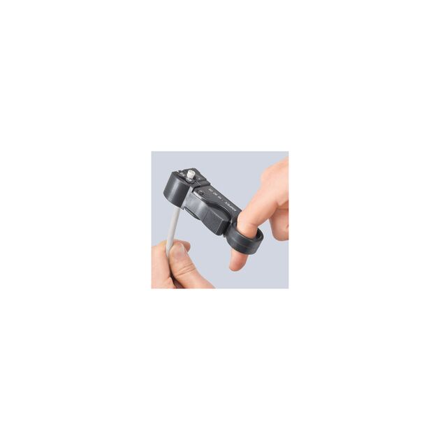Стриппер KNIPEX 16 60 05 SB для коаксиальных кабелей, фото , изображение 2 | SNABZHENIE.com.ua