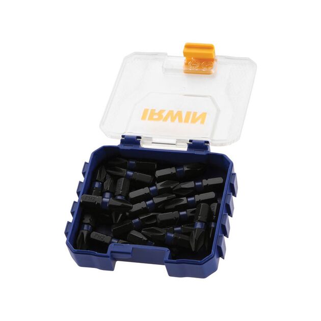 Бита IMPACT PRO 1/4"/25мм PH2 20шт IRWIN, фото , изображение 2 | SNABZHENIE.com.ua