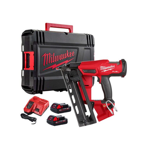 Гвоздезабивной аккумуляторный пистолет 16GA MILWAUKEE M18 FN16GA-202X, фото , изображение 2 | SNABZHENIE.com.ua