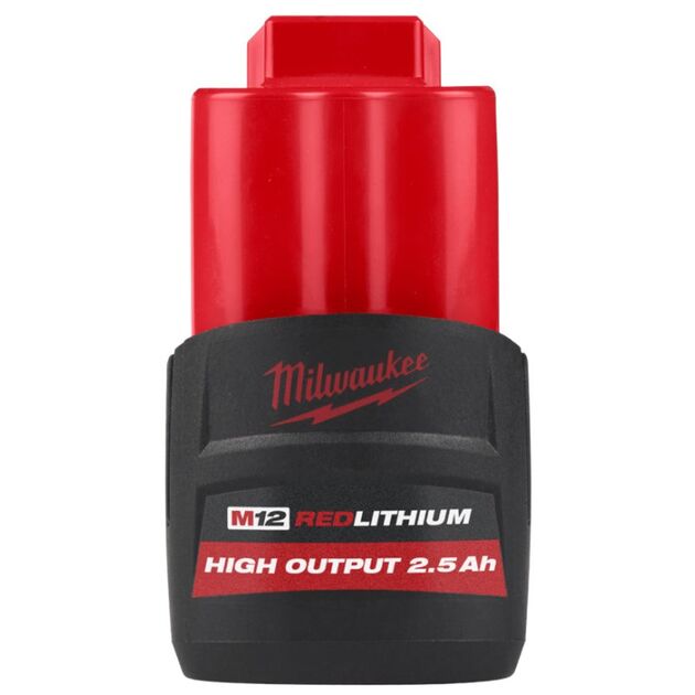 Аккумулятор MILWAUKEE M12 HB2.5 (Високий Вихід), фото  | SNABZHENIE.com.ua
