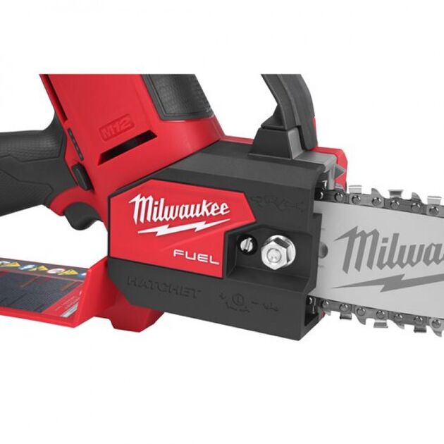 Акумуляторна ланцюгова пила шина 15 см MILWAUKEE M12 FUEL FHS-602X, фото , зображення 4 | SNABZHENIE.com.ua