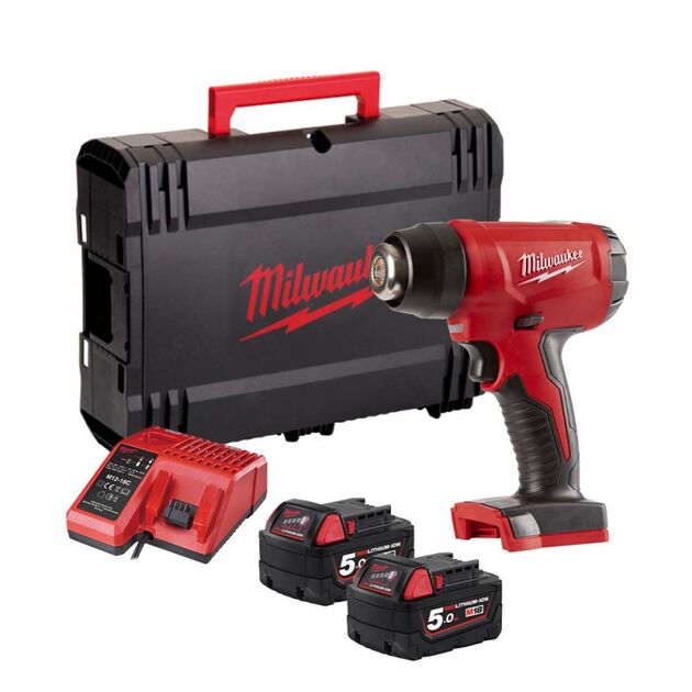 Акумуляторний фен MILWAUKEE M18 BHG-502C 4933459772, фото , зображення 2 | SNABZHENIE.com.ua