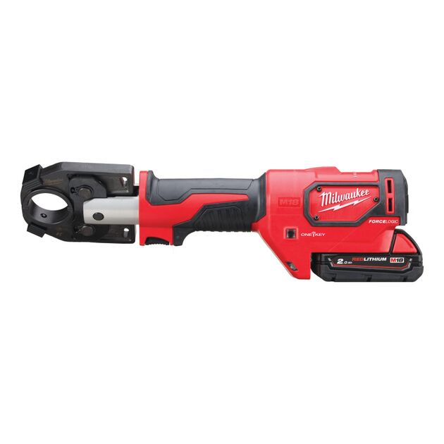 Акумуляторний гідравлічний інструмент для обжиму кабеля FORCE LOGIC™ MILWAUKEE M18™ HCCT-201C 49, фото , зображення 10 | SNABZHENIE.com.ua