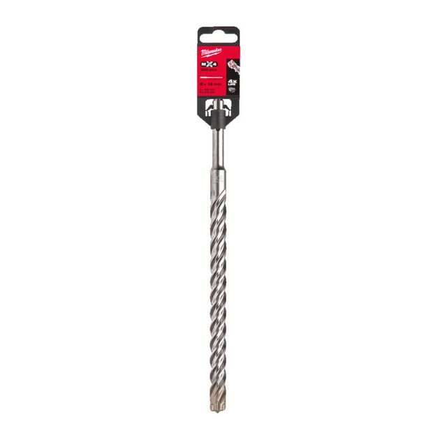Бур SDS-PLUS MX4 MILWAUKEE 16х260 мм, фото  | SNABZHENIE.com.ua