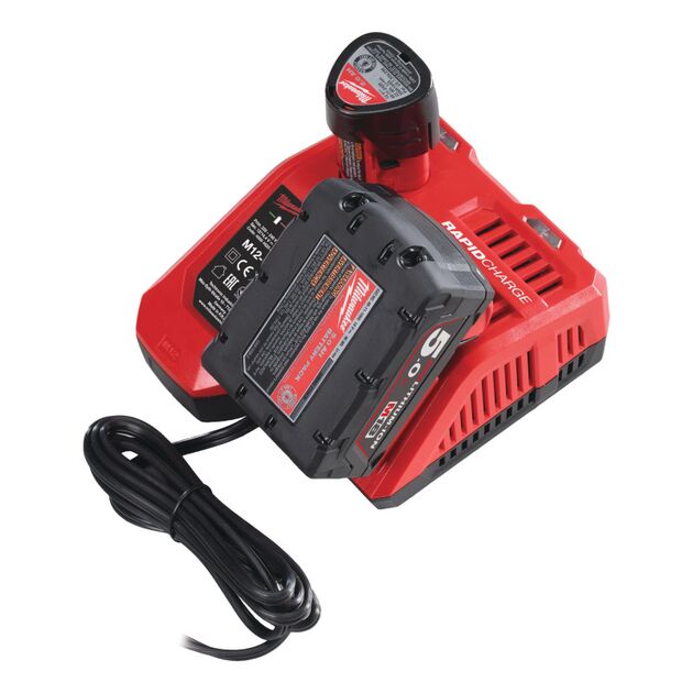 Швидке зарядне пристрій MILWAUKEE M12-18 FC TURBO 4932451079, фото , зображення 4 | SNABZHENIE.com.ua