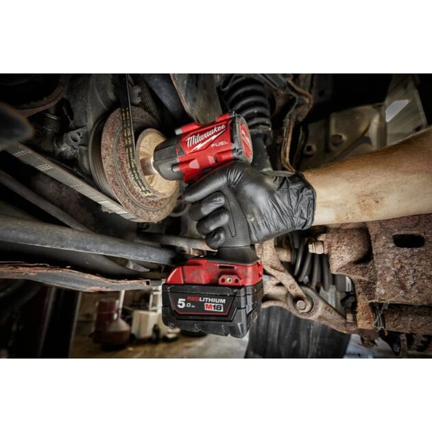 Гайковерт висококрутний MILWAUKEE 1/2 (881 Нм) з кільцем M18 FMTIW2F12-502X (2 акумулятори + ЗУ + кейс), фото , зображення 9 | SNABZHENIE.com.ua