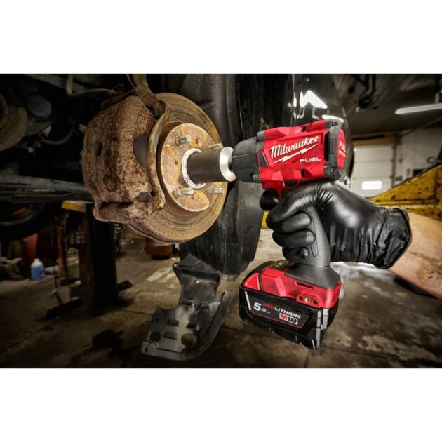Гайковерт висококрутний MILWAUKEE 1/2 (881 Нм) з кільцем M18 FMTIW2F12-502X (2 акумулятори + ЗУ + кейс), фото , зображення 10 | SNABZHENIE.com.ua