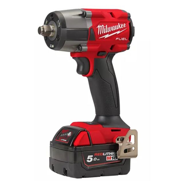 Гайковерт висококрутний MILWAUKEE 1/2 (881 Нм) з кільцем M18 FMTIW2F12-502X (2 акумулятори + ЗУ + кейс), фото , зображення 3 | SNABZHENIE.com.ua