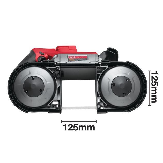 Ленточная пила MILWAUKEE M18 FUEL CBS125-502C для металла, фото , изображение 7 | SNABZHENIE.com.ua