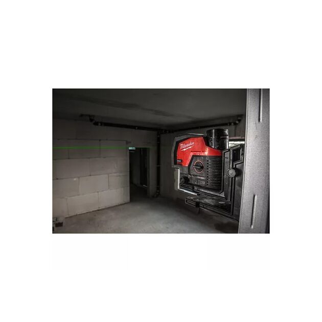 Лінійно-точковий лазерний нивелір Milwaukee M12 CLLP-0C 4933478101 з зеленим променем, фото , зображення 6 | SNABZHENIE.com.ua