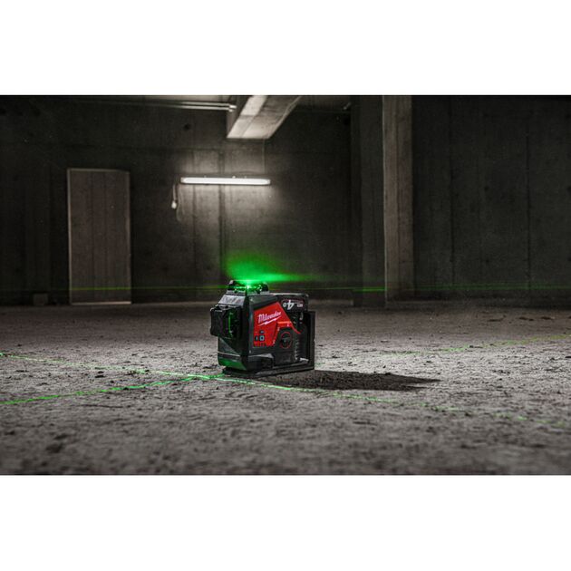 Нівелір лазерний 3D акумуляторний MILWAUKEE M12 3PLKIT-401P, фото , зображення 9 | SNABZHENIE.com.ua