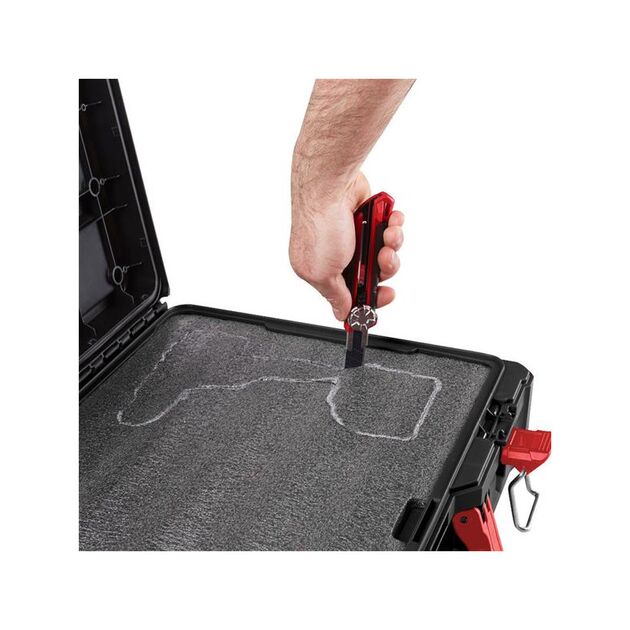 Пенное вложение для ящика на колесах MILWAUKEE PACKOUT, фото , изображение 4 | SNABZHENIE.com.ua