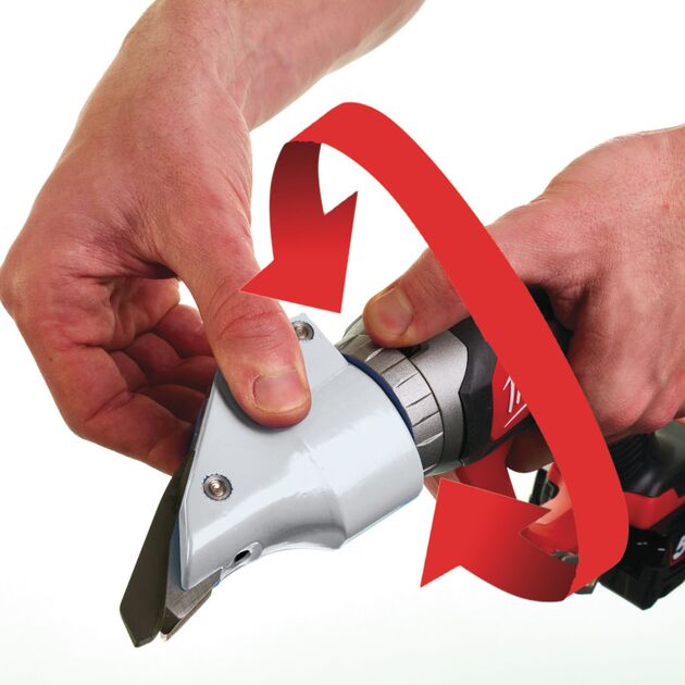 Аккумуляторные ножницы по металлу MILWAUKEE M18 BMS12-0, фото , изображение 5 | SNABZHENIE.com.ua