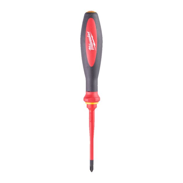 Викрутка VDE діелектрична тонка MILWAUKEE PZ1х80мм, фото  | SNABZHENIE.com.ua