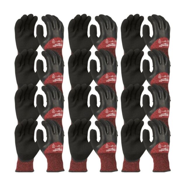 Перчатки зимові з рівнем опору порізам 3, розмір XXL/11 (Многоштучна упаковка - 72 пари), фото , зображення 2 | SNABZHENIE.com.ua