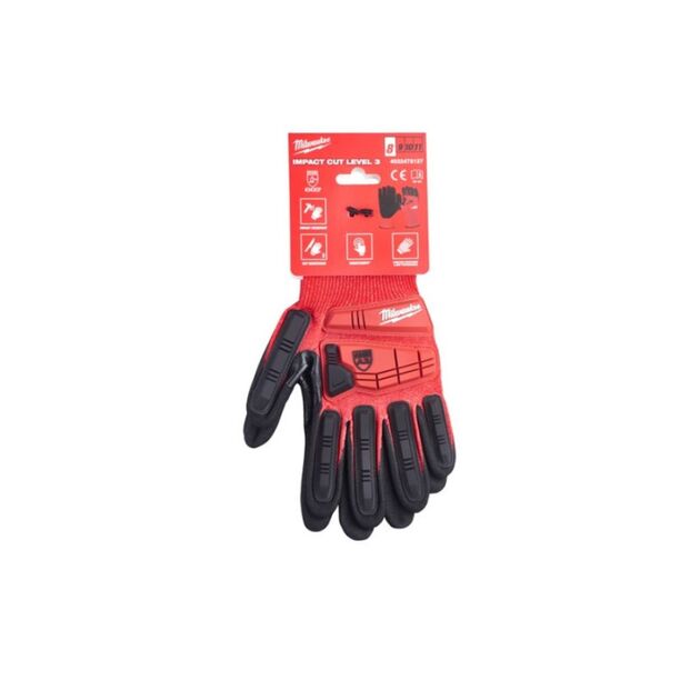 Перчатки ударозащитные, порезостойкие, уровень 3 - 9/L, фото , изображение 2 | SNABZHENIE.com.ua