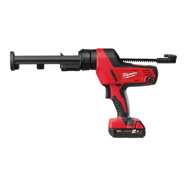 Пістолет для герметика MILWAUKEE C18 PCG/310C-201B HEAVY DUTY 310 мм 4933441310, фото , зображення 2 | SNABZHENIE.com.ua