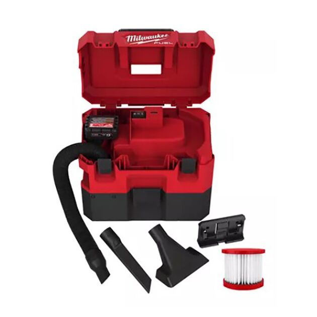 Пилосос для води та сухого сміття MILWAUKEE M12 FUEL FVCL-0 4933478186, фото , зображення 3 | SNABZHENIE.com.ua