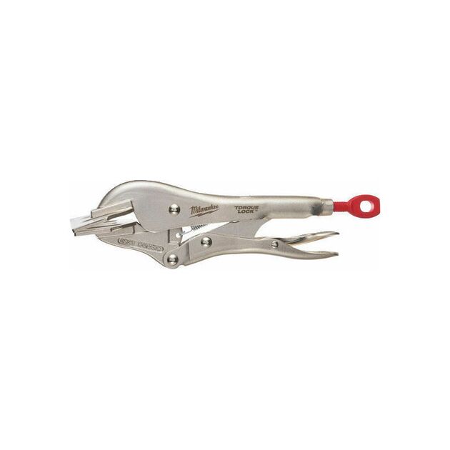 Зажим-струбцина MILWAUKEE TORQUE LOCK 8" (200мм) с плоскими губками, фото  | SNABZHENIE.com.ua