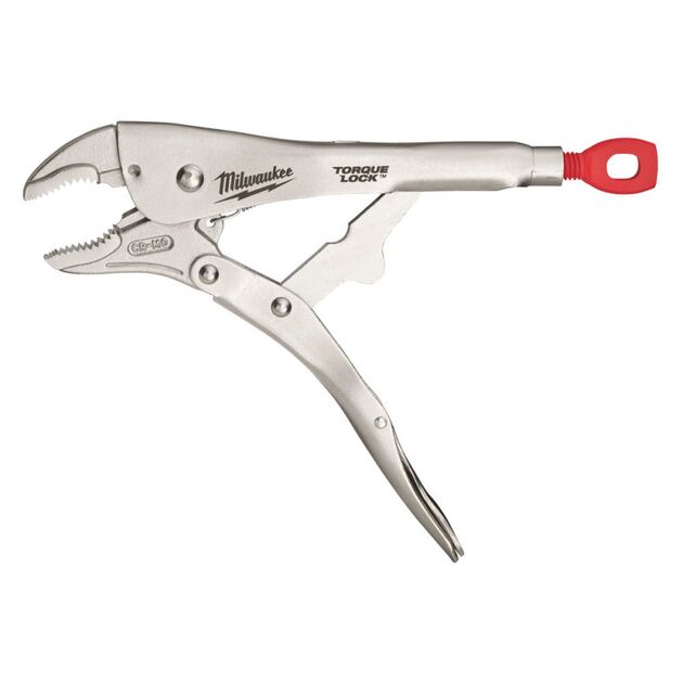 Зажим-струбцина MILWAUKEE 10” TORQUE LOCK™ с закругленными губками, фото , изображение 2 | SNABZHENIE.com.ua