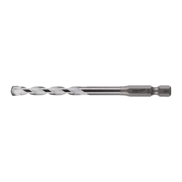 Сверло універсальне ShW HEX MILWAUKEE, ?6x100мм, фото , зображення 2 | SNABZHENIE.com.ua