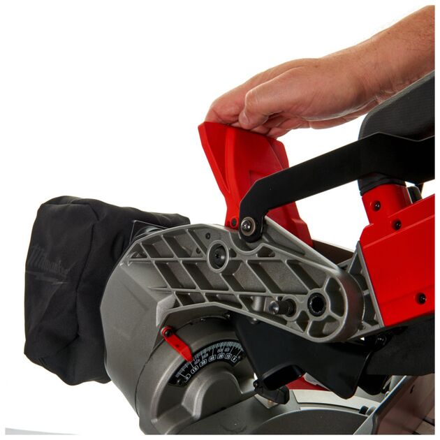 Торцово-усовочная пила MILWAUKEE M18 FUEL FMS254-0, двойной наклон, фото , изображение 5 | SNABZHENIE.com.ua