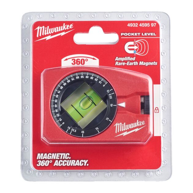 Уровень магнитный карманный MILWAUKEE 4932459597, фото , изображение 4 | SNABZHENIE.com.ua