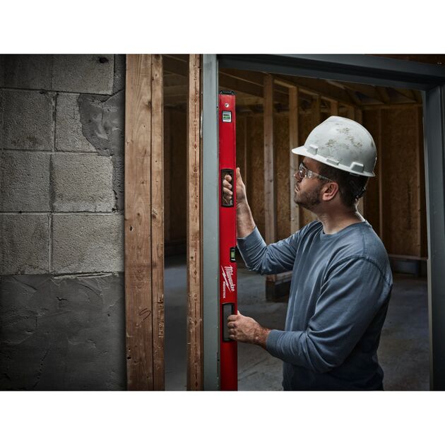 Уровень Milwaukee REDSTICK Backbone 120 магнитный, фото , изображение 10 | SNABZHENIE.com.ua