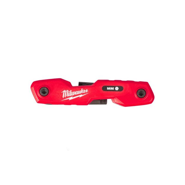 Набор метрических складных шестигранных ключей (8 шт.) Milwaukee 4932480978, фото , зображення 2 | SNABZHENIE.com.ua