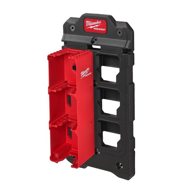 Полка для хранения батарей M18 Milwaukee Packout™, фото , изображение 2 | SNABZHENIE.com.ua