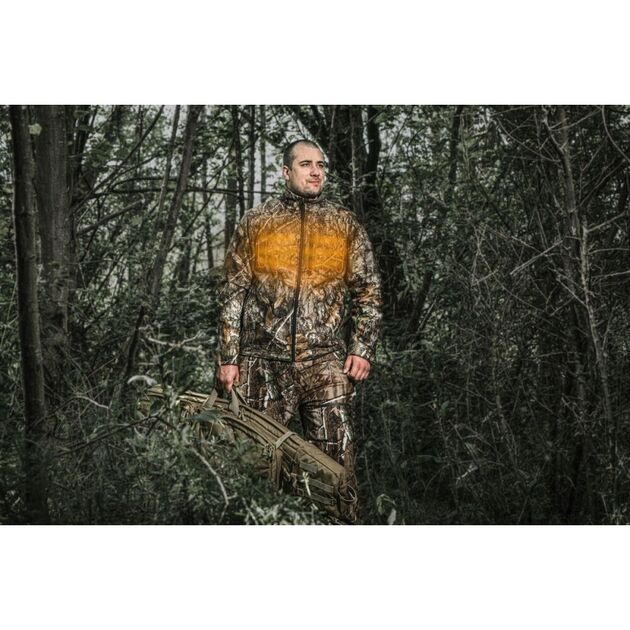 Куртка с подогревом L MILWAUKEE камуфляж + з/у + аккумулятор, фото , изображение 4 | SNABZHENIE.com.ua