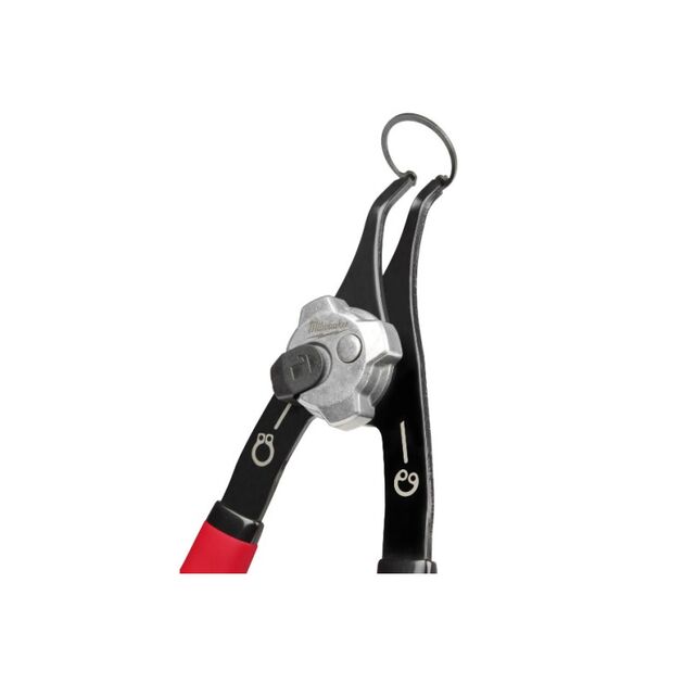 Клещи для стопорных колец 45° LARGE CIRCLIP PLIER MILWAUKEE, фото , изображение 2 | SNABZHENIE.com.ua