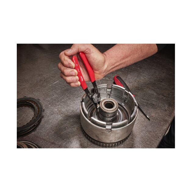 Клещи для стопорных колец 45° LARGE CIRCLIP PLIER MILWAUKEE, фото , изображение 4 | SNABZHENIE.com.ua