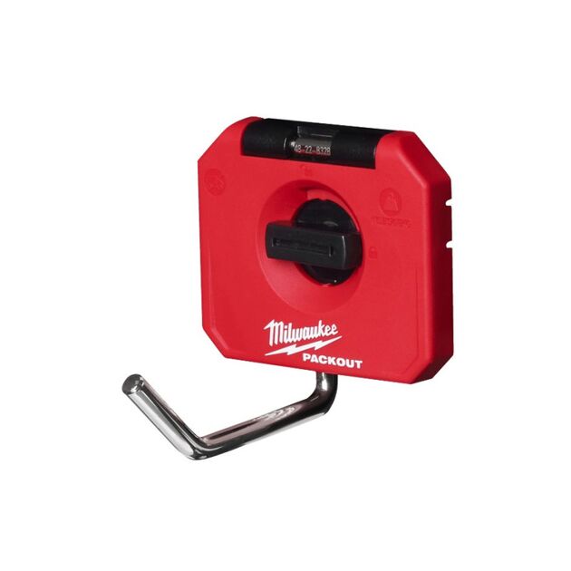 Держатель MILWAUKEE PACKOUT SMALL SINGLE STRAIGHT HOOK, фото , зображення 2 | SNABZHENIE.com.ua